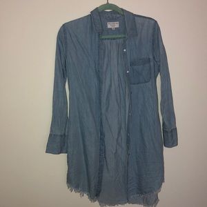 The blue shirt shop denim dress